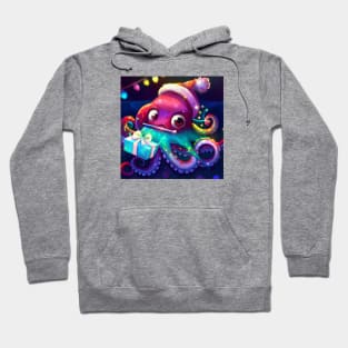 Cute Octopus Drawing Hoodie